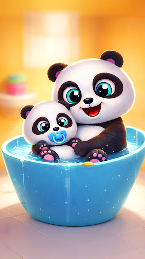 Pu - Panda hayvan oyunları ekran görüntüsü