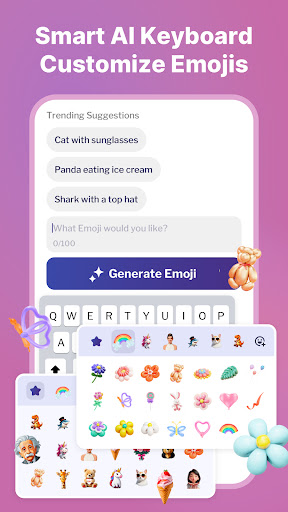 AI Emojis: Face Emoji Keyboard ekran görüntüsü