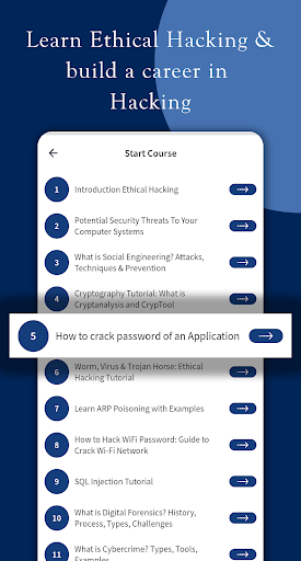 Learn Ethical Hacking ekran görüntüsü