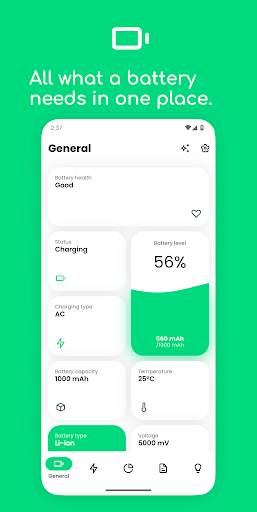 Electron: battery health info ekran görüntüsü