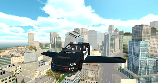 Flying Police Car Simulator ekran görüntüsü