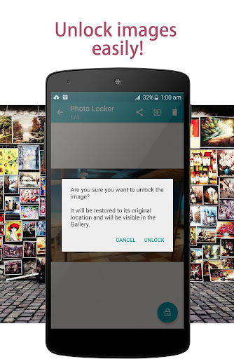 Photo Locker ekran görüntüsü