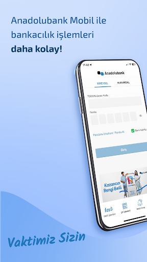 Anadolubank Mobil ekran görüntüsü