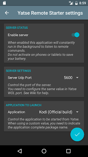Remote Starter for Yatse ekran görüntüsü