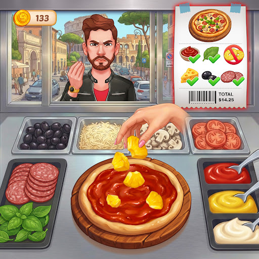 Kitchen Craze - yemek oyunları ekran görüntüsü