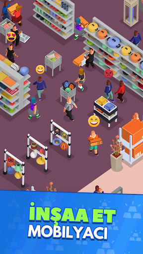 Mobilya Mağazası Tycoon: Boşta ekran görüntüsü
