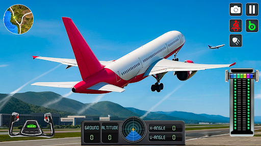 Flight Simulator: Plane Games ekran görüntüsü