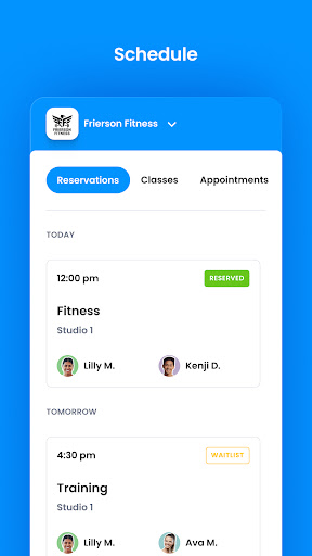 Frierson Fitness ekran görüntüsü