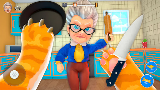 Bad Cat Simulator: Prank Gran ekran görüntüsü