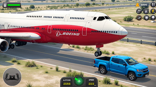 Flight Sim 3D: Airplane Games ekran görüntüsü