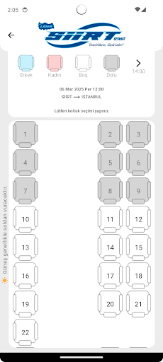 Has Lider Siirt Seyahat ekran görüntüsü