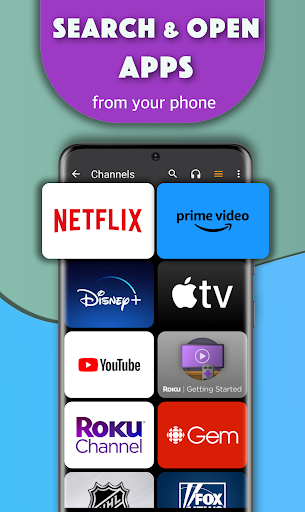 Remote for Roku TVs (WiFi) ekran görüntüsü