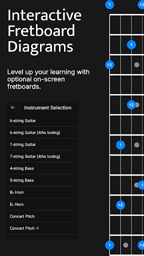 Solo - Fretboard Visualization ekran görüntüsü
