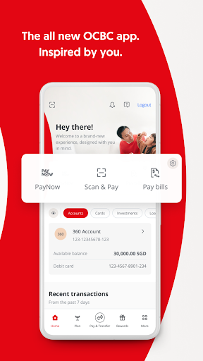 OCBC Singapore ekran görüntüsü