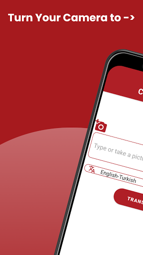 Camera Translator - OCR ekran görüntüsü