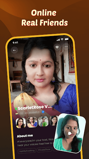 PyaarHii - Live video call ekran görüntüsü