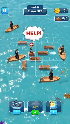 Pirate Attack - Wood Jam ekran görüntüsü