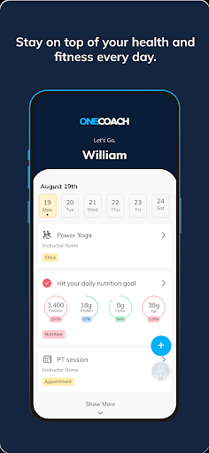 One Coach App ekran görüntüsü