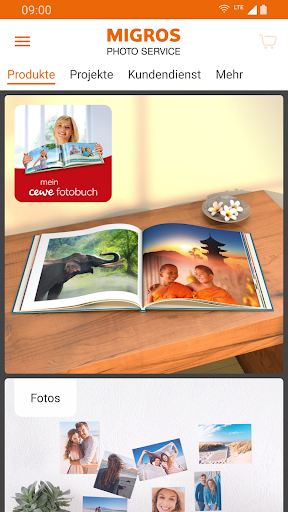 Migros Photo Service ekran görüntüsü