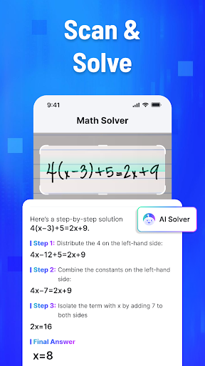 Solvera: AI Math,Homework Help ekran görüntüsü