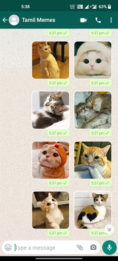 Cat Stickers | WAStickerApps ekran görüntüsü