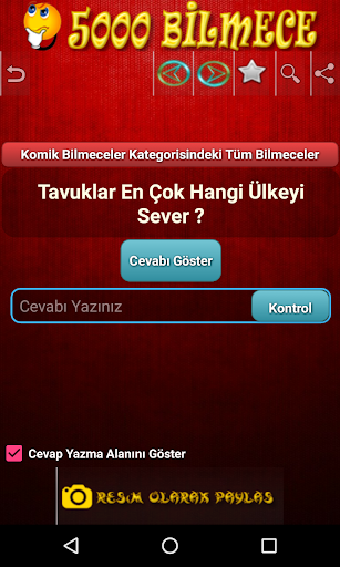 5000 Bilmece ekran görüntüsü