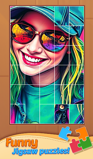 Jigsaw Solitaire Art Puzzle ekran görüntüsü