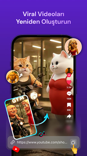 Zeemo: AI Video ve Altyazı ekran görüntüsü