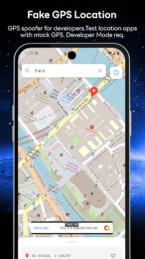 Sahte GPS Konumu ekran görüntüsü