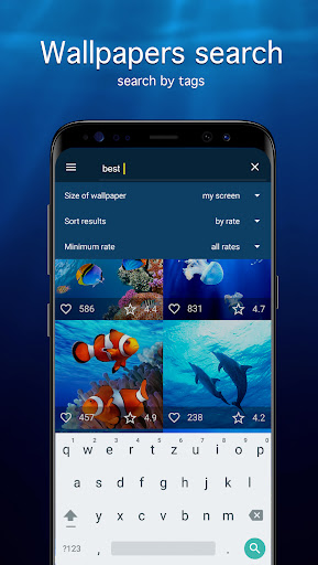 Underwater Wallpapers 4K ekran görüntüsü
