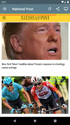 Canada Newspapers ekran görüntüsü