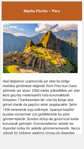 Dünya Harikaları ekran görüntüsü