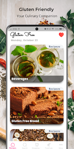Gluten Friendly Recipes ekran görüntüsü