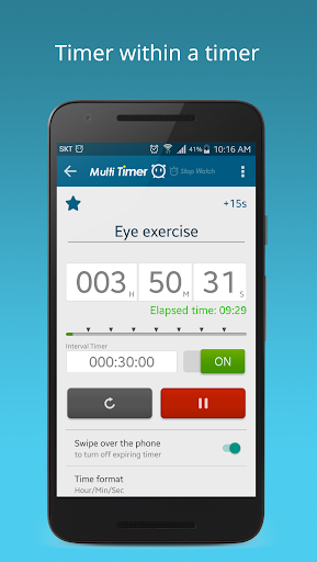 Multi Timer StopWatch ekran görüntüsü