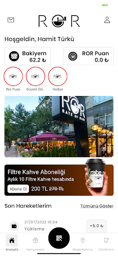 ROR Cafe ekran görüntüsü
