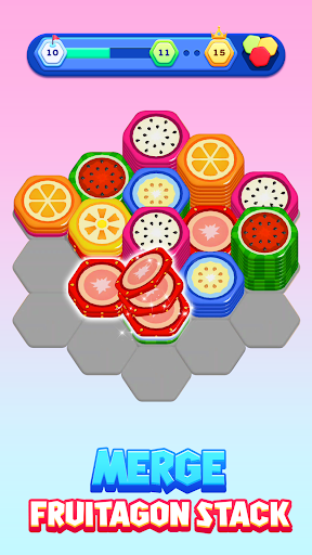 Fruitagon: Stack Sort ekran görüntüsü