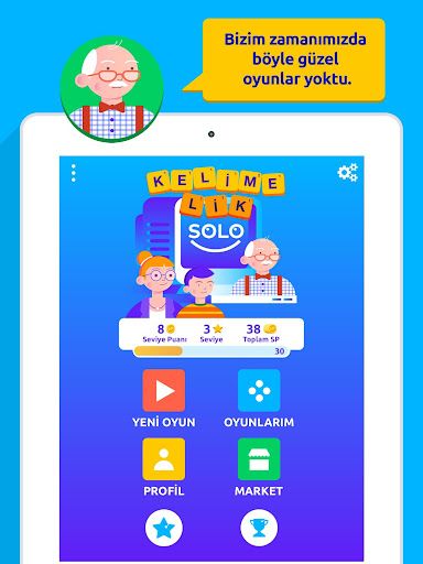 Kelimelik Solo ekran görüntüsü