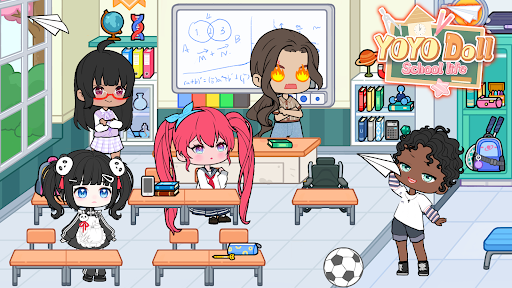 YOYO school Life: giydirme ekran görüntüsü