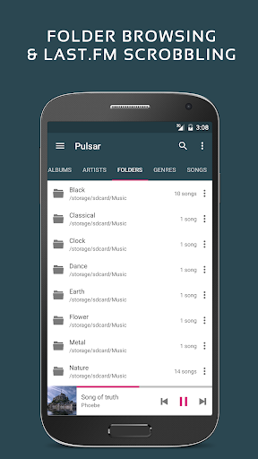 Pulsar Music Player Pro ekran görüntüsü