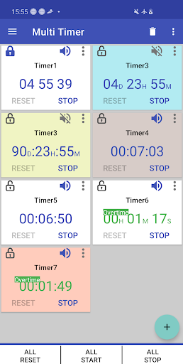 Multi Timer - Stopwatch Timer ekran görüntüsü