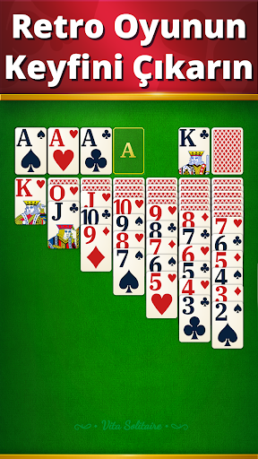 Yaşlılar için Vita Solitaire ekran görüntüsü