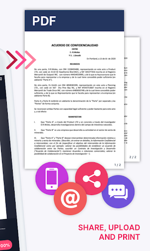 Scan Scanner - PDF converter ekran görüntüsü