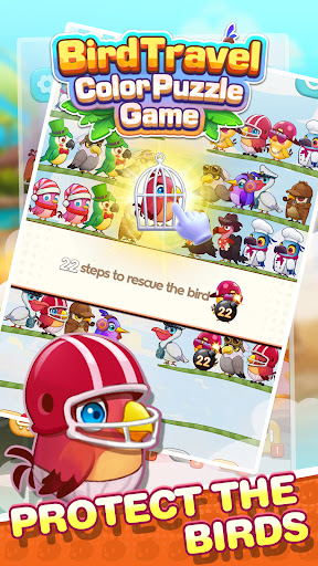 Bird Travel: Color Puzzle Game ekran görüntüsü