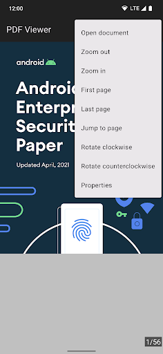 Secure PDF Viewer ekran görüntüsü