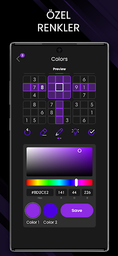 Sudoku Luxe Edition 9x9 Puzzle ekran görüntüsü