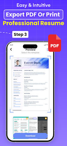 Resumefy - CV & Resume Builder ekran görüntüsü