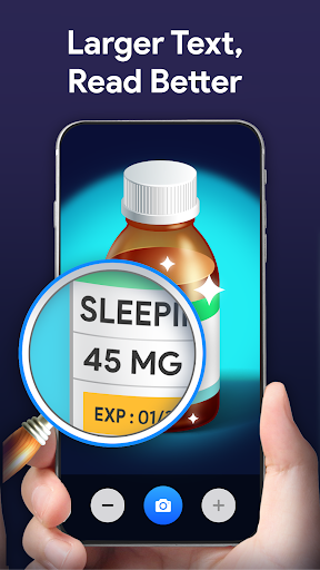 Yaşlılar için Büyüteç App ekran görüntüsü