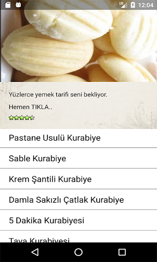 Kek Börek Pasta Kurabiye Poaça ekran görüntüsü