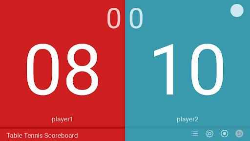 Table Tennis Scoreboard ekran görüntüsü