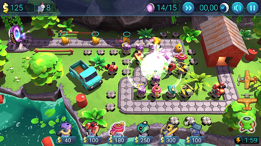 Defenchick: tower defense ekran görüntüsü